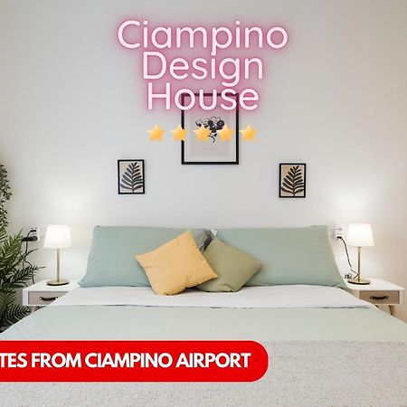 Casa Design Con A/C E Wifi_7 Minuti Ciampino Aeroportoアパートメント エクステリア 写真