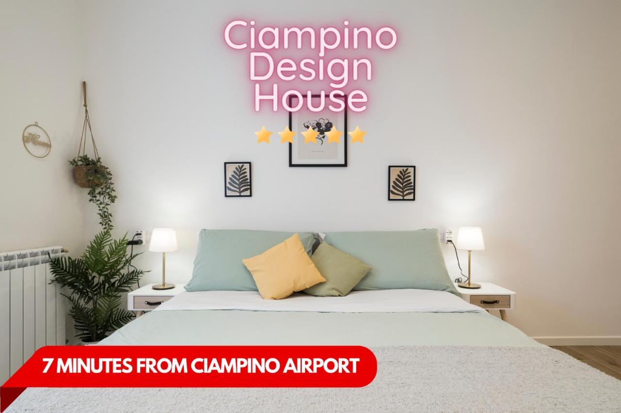 Casa Design Con A/C E Wifi_7 Minuti Ciampino Aeroportoアパートメント エクステリア 写真